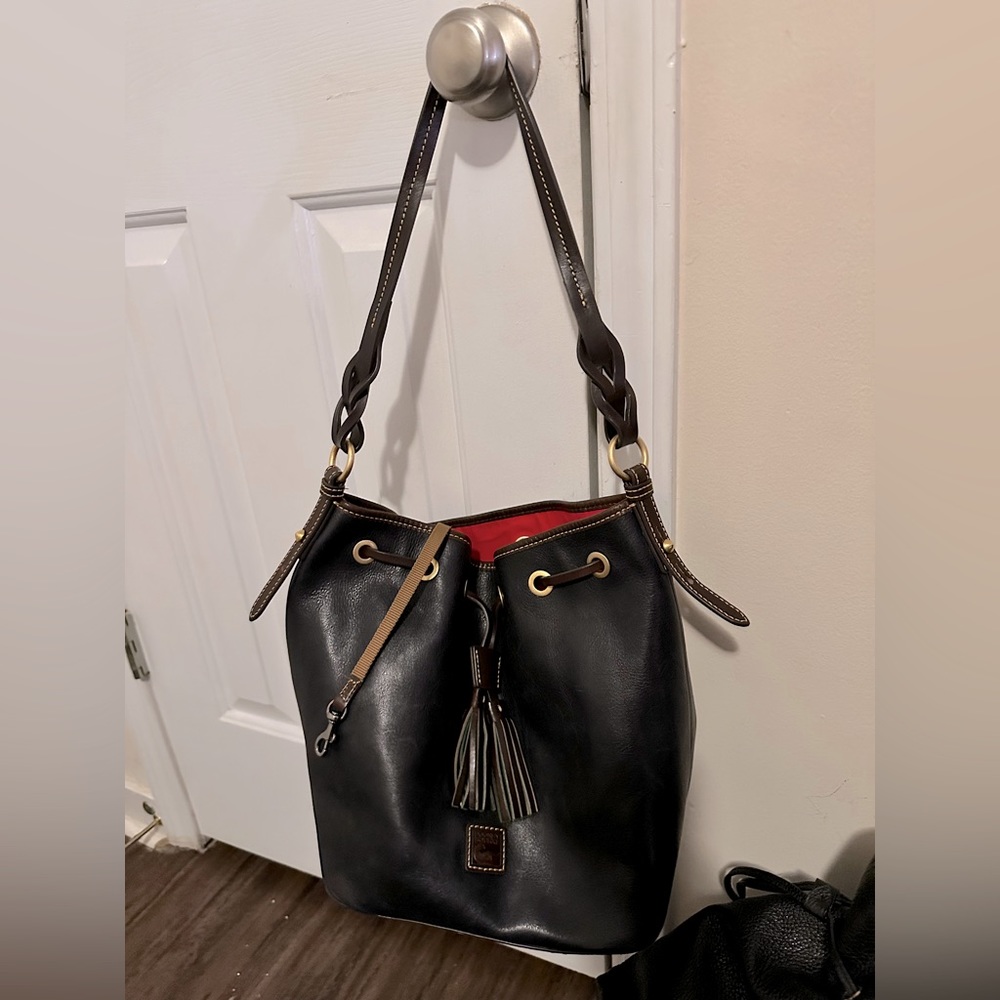 Dooney and Bourke “Tasha Drawstring “